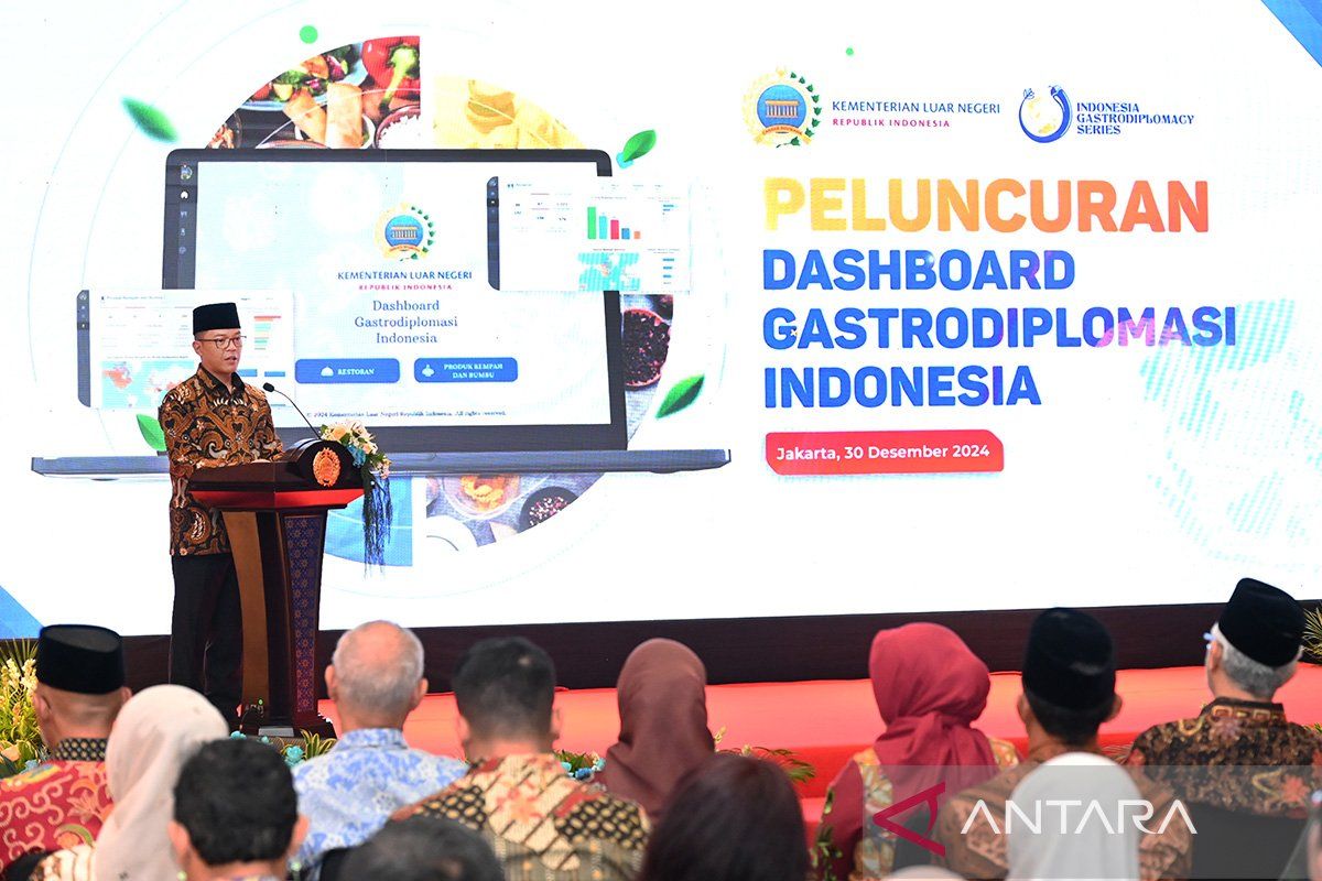 Menlu luncurkan Dashboard Gastrodiplomasi sebagai daya halus diplomasi