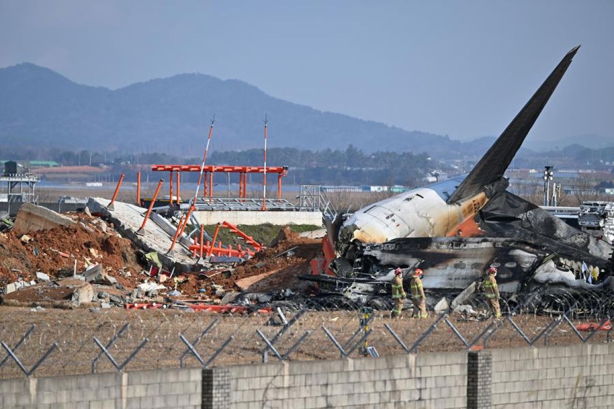 Kecelakaan Jeju Air jadi tragedi terburuk penerbangan Korsel