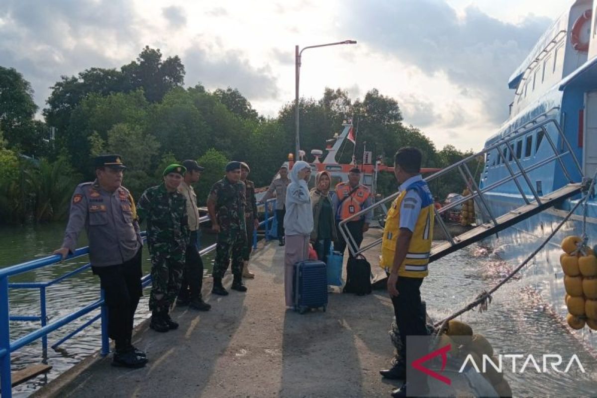 Jumlah penumpang kapal libur Nataru di Belitung menurun