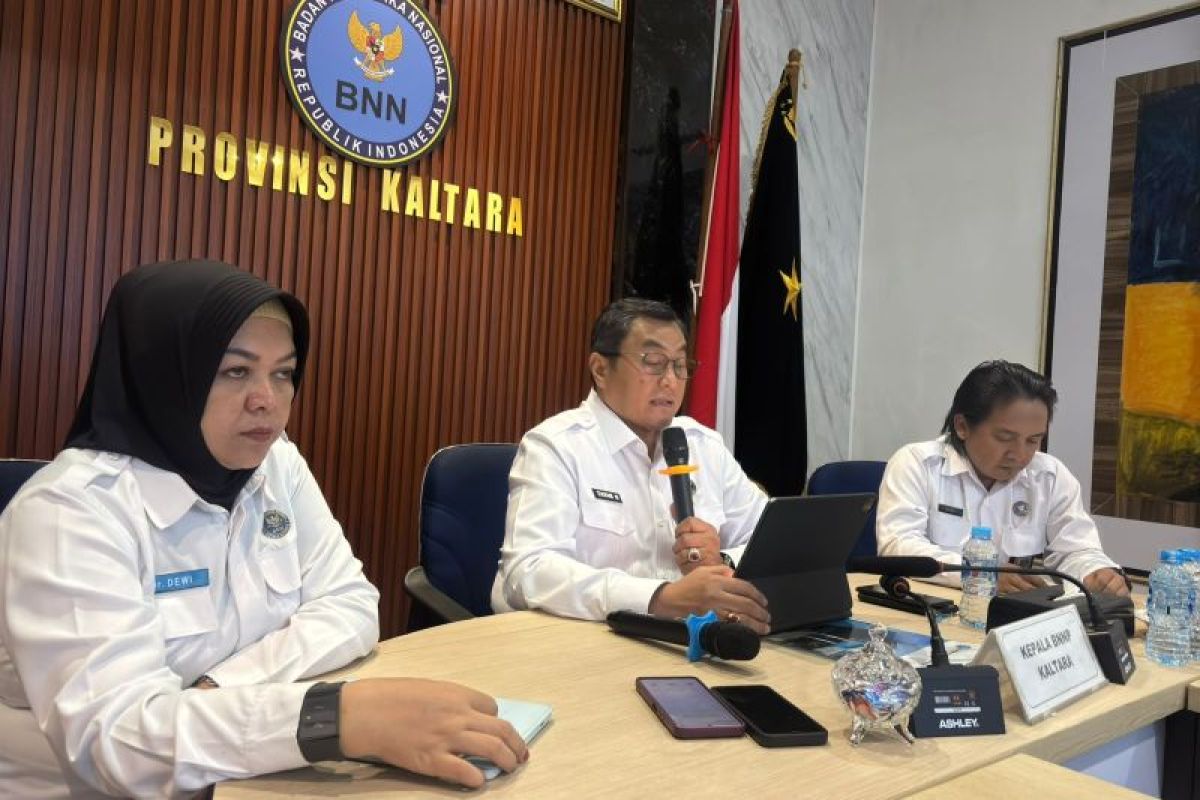 BNNP Kaltara Berhasil Amankan 34 Tersangka Kasus Narkotika Sepanjang 2024