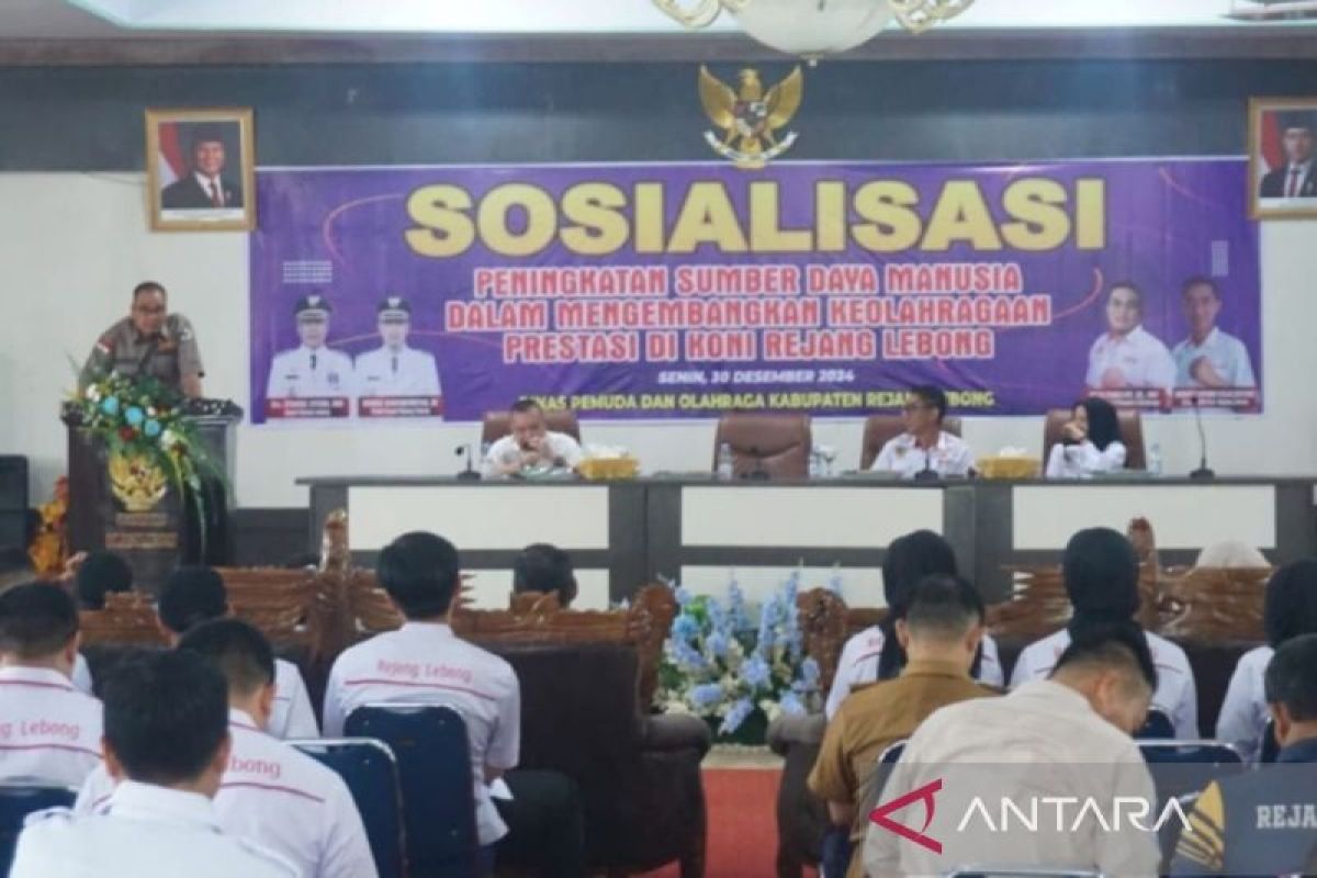 Pemkab Rejang Lebong dukung peningkatan SDM bidang keolahragaan