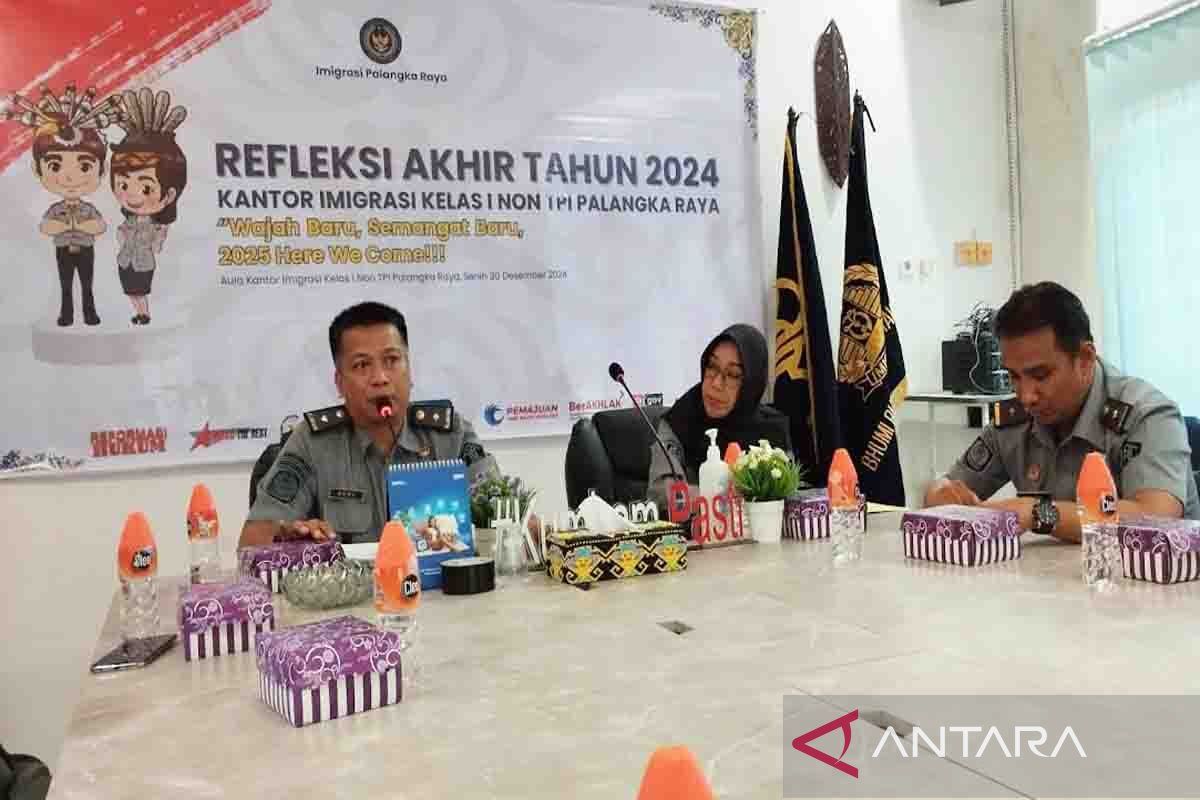 Imigrasi Palangka Raya bukukan PNBP Rp7,7 miliar pada 2024