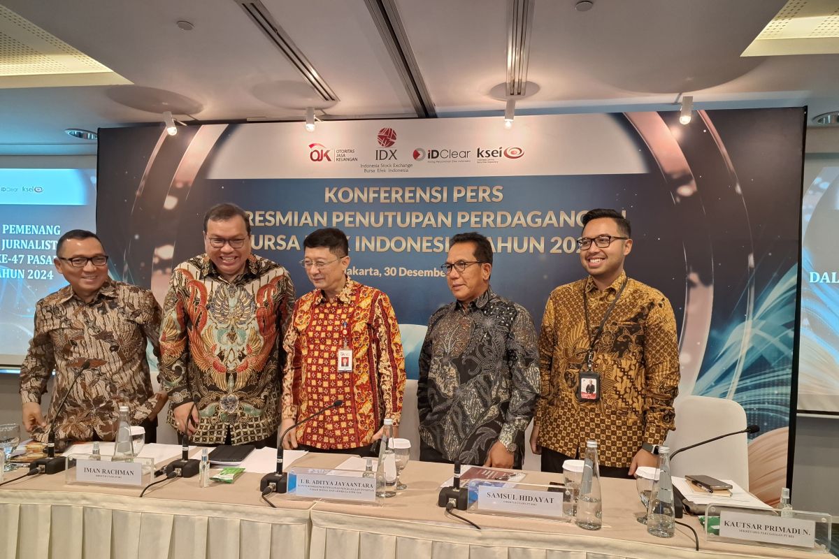 Investor pasar modal Indonesia capai 14,84 juta SID di akhir tahun 2024