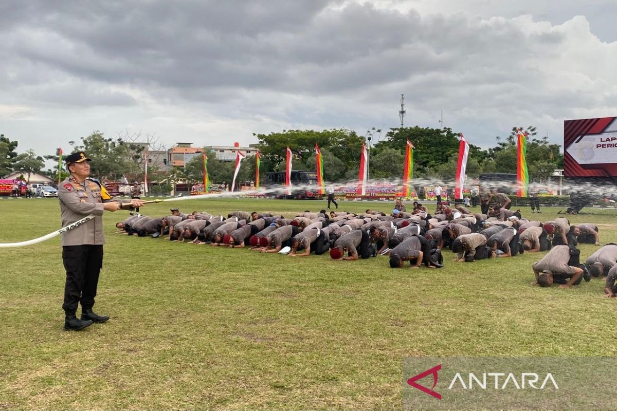 848 personel Polda Riau naik pangkat, ini pesan Kapolda