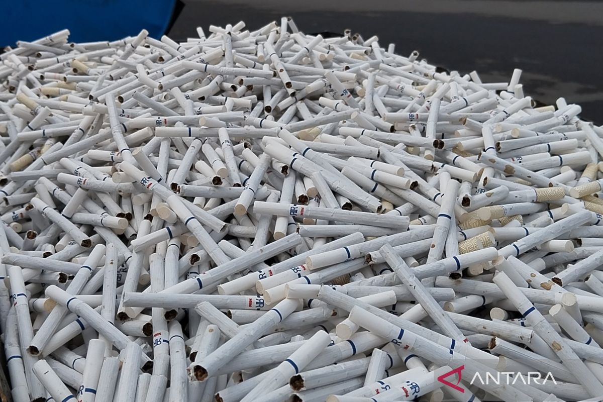 Bea Cukai Kudus sita 22,1 juta batang rokok ilegal pada 2024