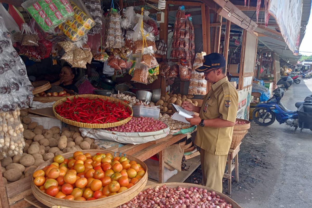 Pemkot Kediri sebut harga bahan pokok relatif stabil