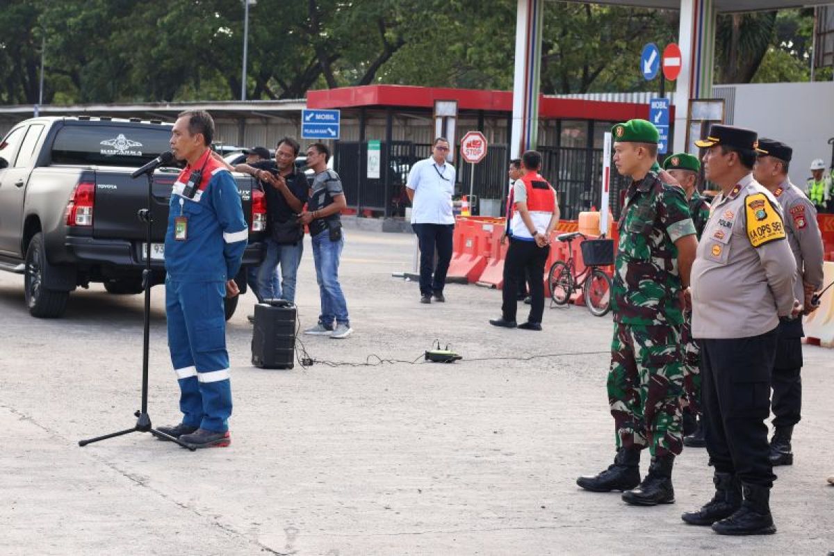 Polisi antisipasi letusan petasan di kawasan Depo Pertamina Plumpan Koja