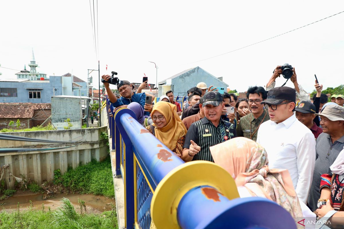 Wamendagri cek kondisi irigasi di Jateng untuk genjot hasil panen