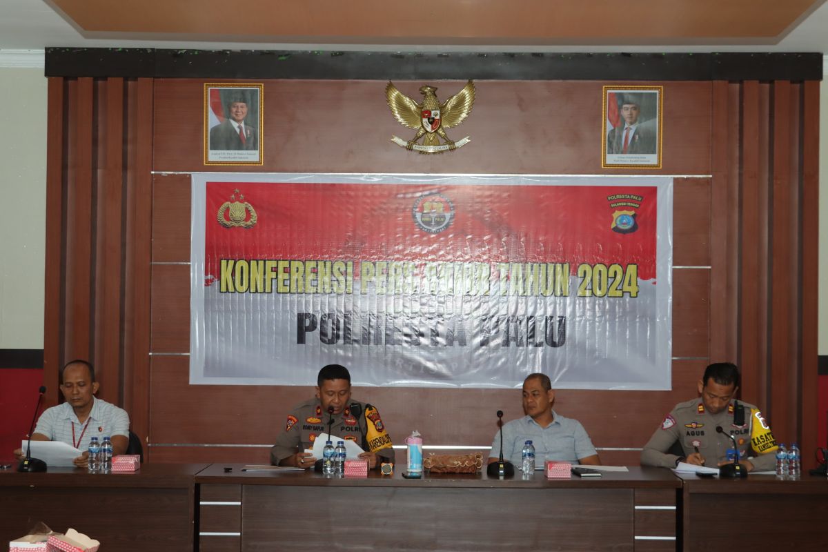 Polresta Palu ungkap 92 kasus narkoba sepanjang tahun 2024