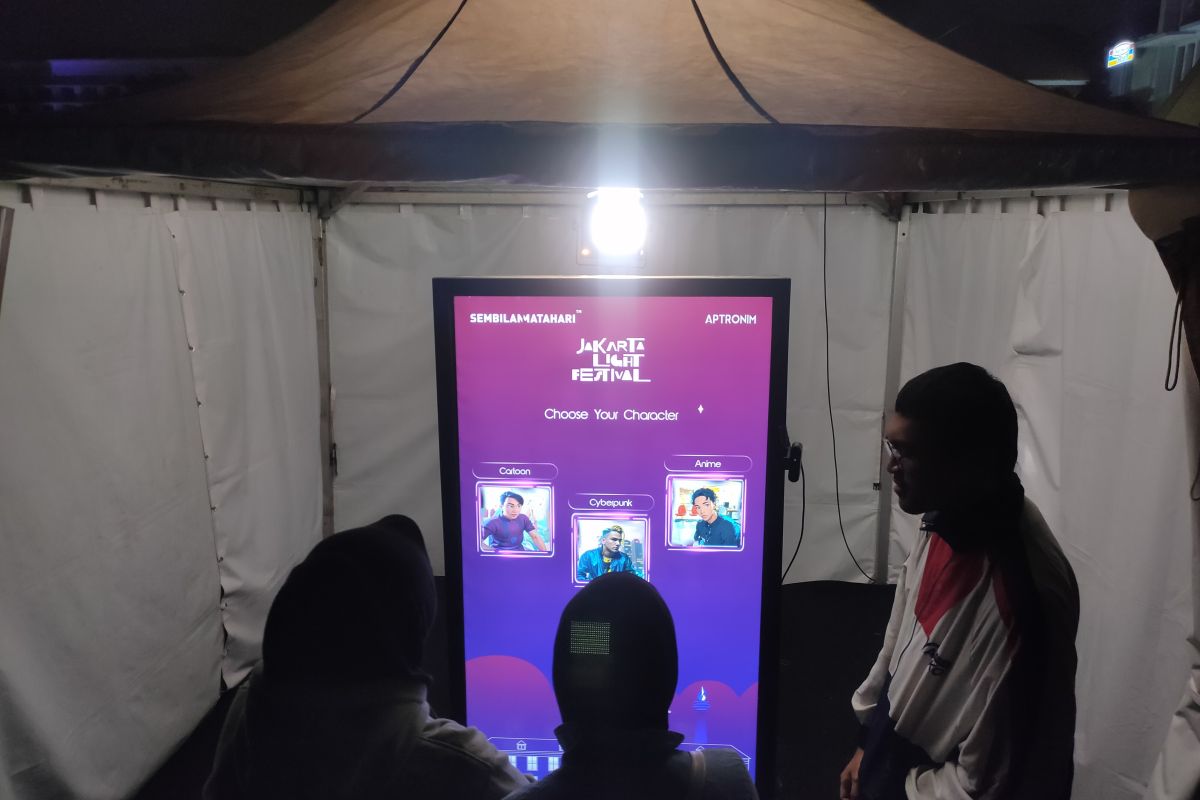 Photobooth AI gratis disediakan di Kota Tua