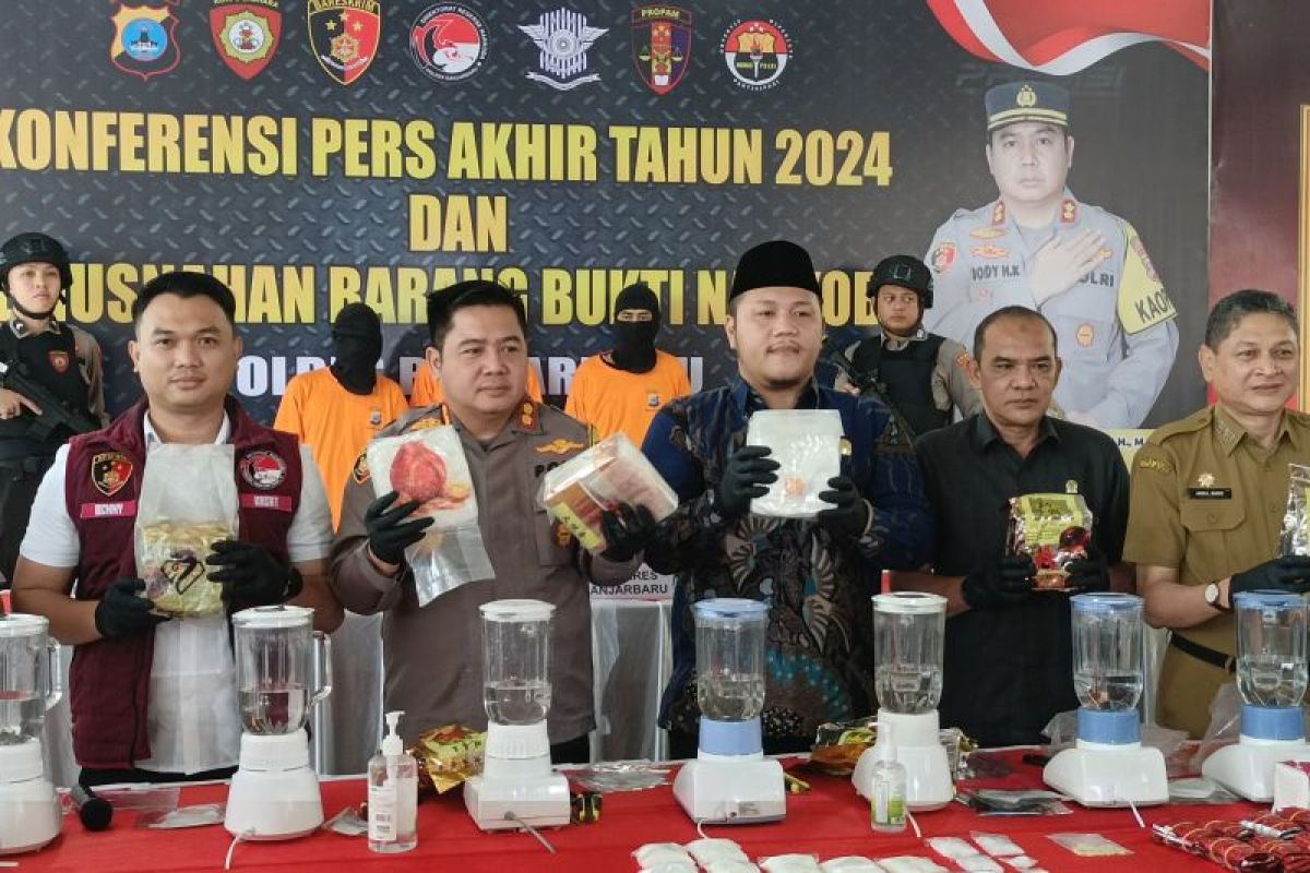 Polres Banjarbaru selamatkan 60,2 juta jiwa dari narkoba