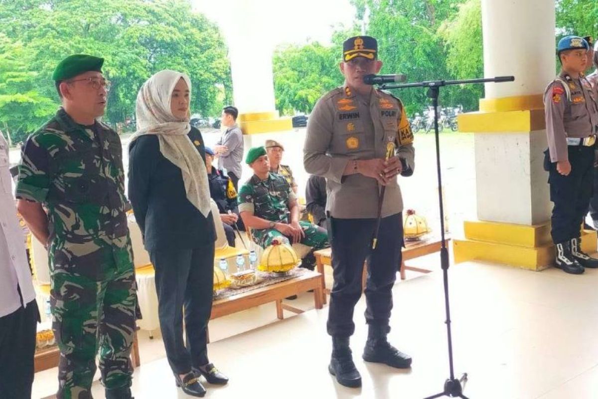 Amanah Apel Forkopimda Bone menekankan bantu pengawasan cuaca ekstrem