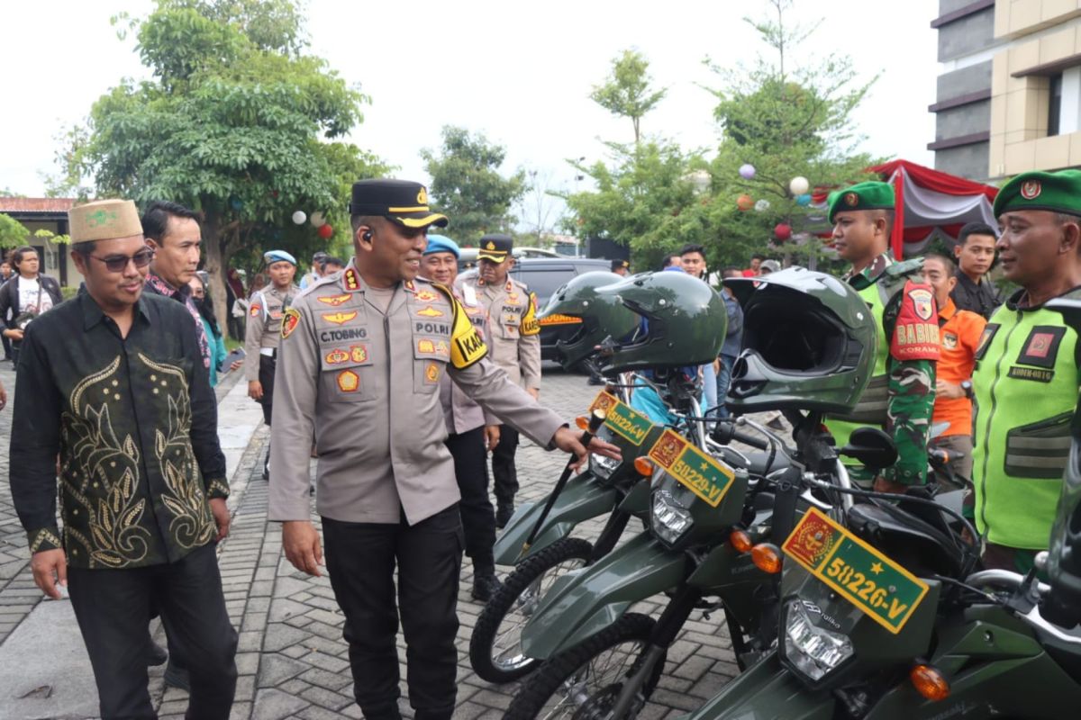 Polresta Sidoarjo kerahkan 600 personel pengamanan malam Tahun Baru 2025