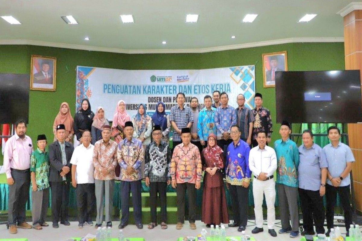 UMPR perkuat karakter etos kerja dosen dan pegawai