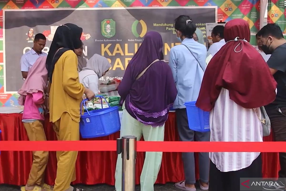 Pemerintah Provinsi Kalimantan Barat gelar gerakan pangan murah