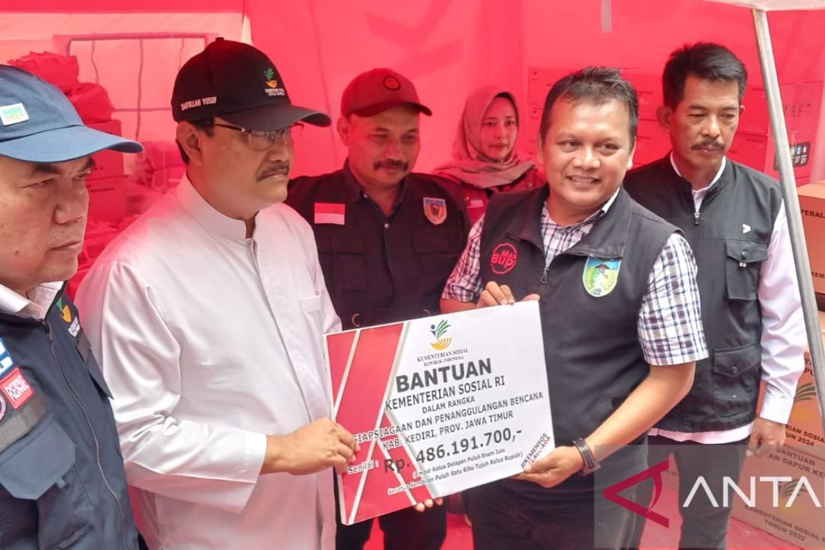 Dinsos Kediri tambah titik kampung siaga bencana