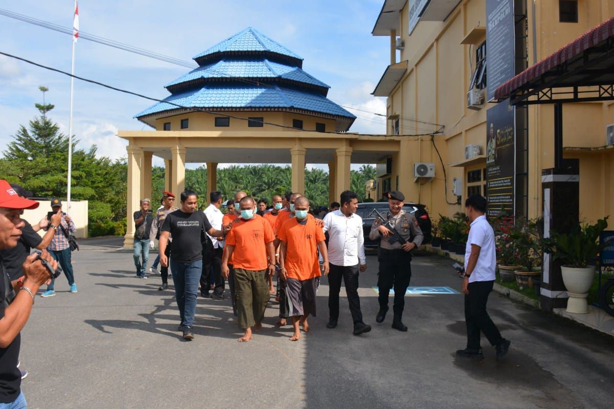 Polres Labuhanbatu Selatan tangkap 186 tersangka narkoba sepanjang 2024