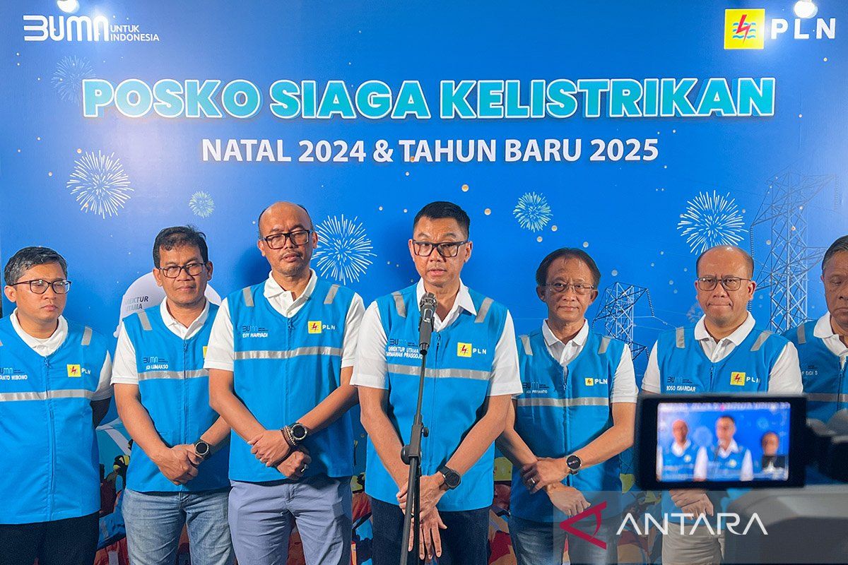 Dirut PLN sebut pasokan listrik selama perayaan Natal berjalan lancar