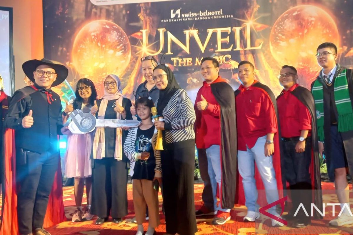 Rayakan malam pergantian tahun di Swiss-Belhotel Pangkalpinang, Aida Harun raih grandprize 1 unit motor