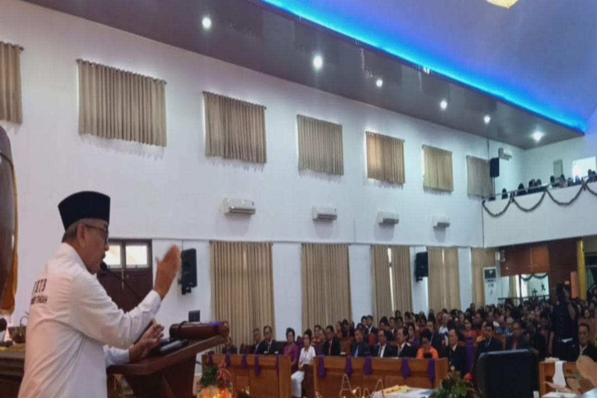 FKUB Sulteng mengajak tokoh agama wujudkan slogan 'BahagiaBeragama'