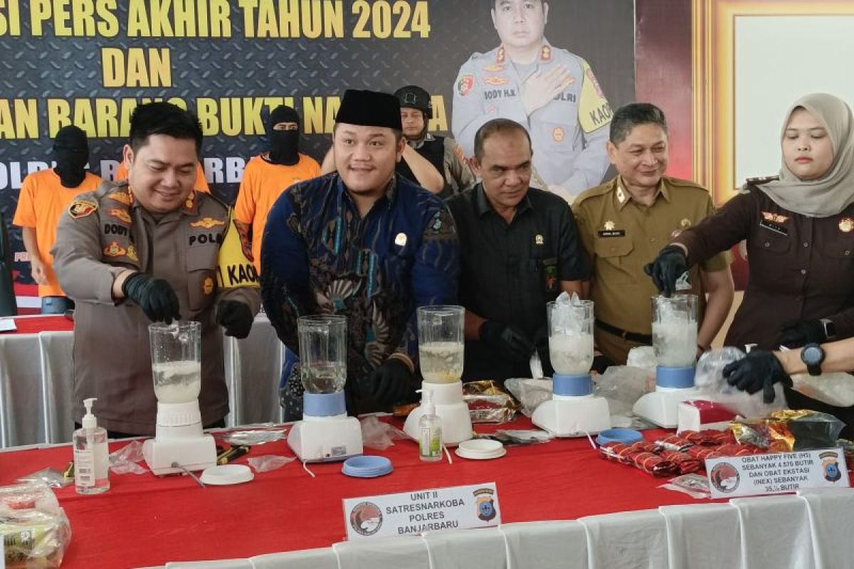 DPRD apresiasi pengungkapan kasus narkotika Polres Banjarbaru