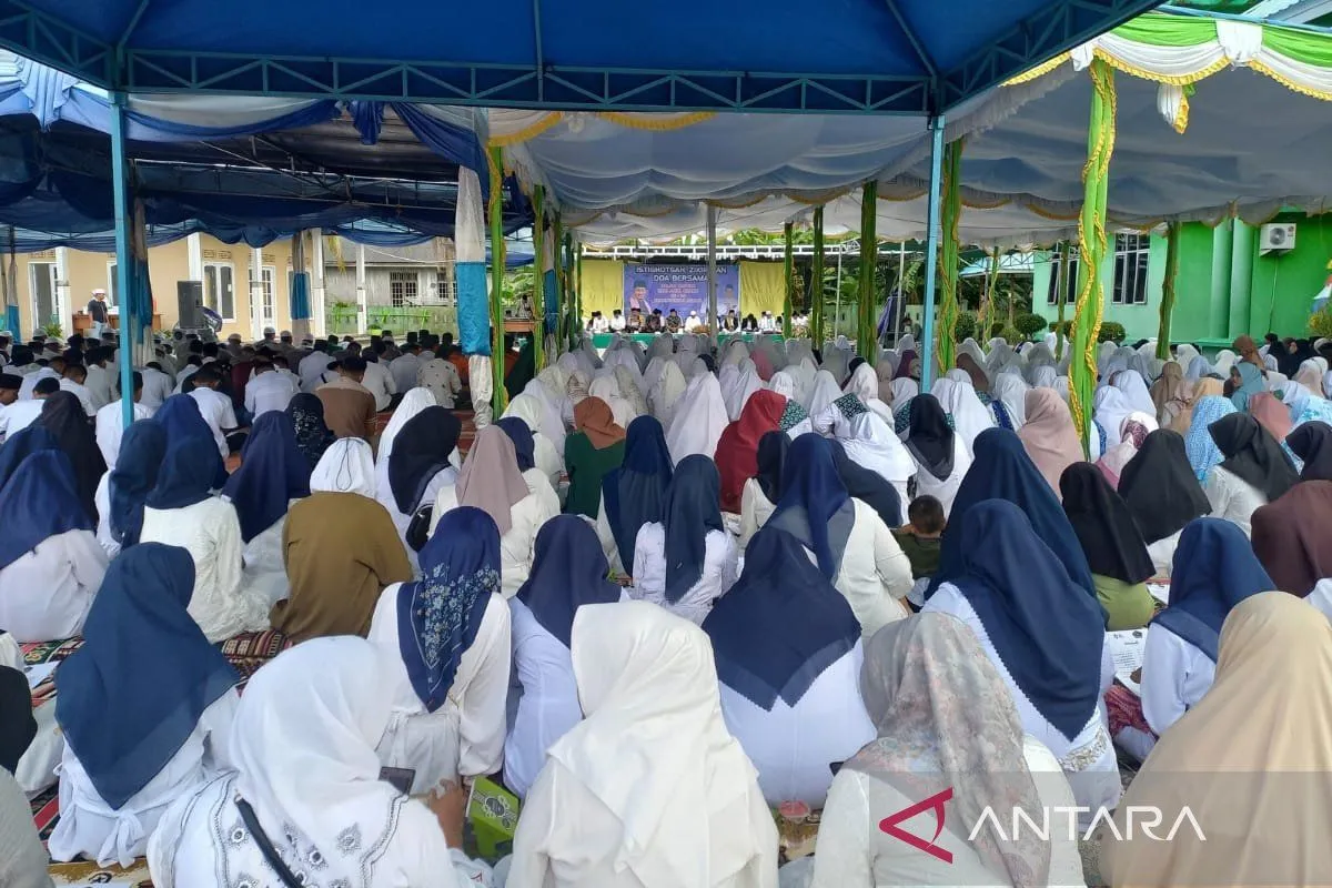 Kemenag Natuna sambut hari bakti dengan istighatsah