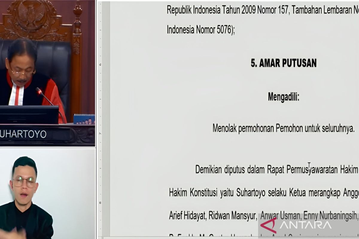 Permohonan Boyamin soal uji materi pansel KPK di MK kandas