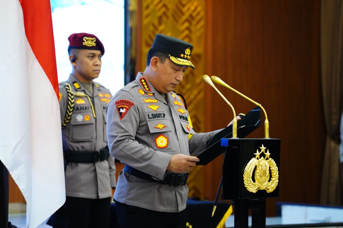 Kapolri pimpin sertijab Kapolda Prov.Sumatera Barat