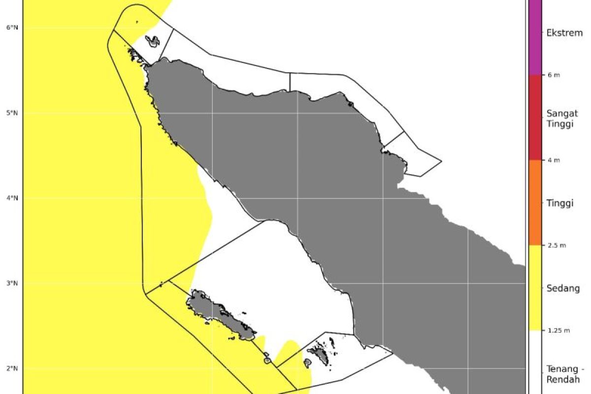 BMKG imbau nelayan waspadai gelombang yang diprediksi capai 2,5 meter