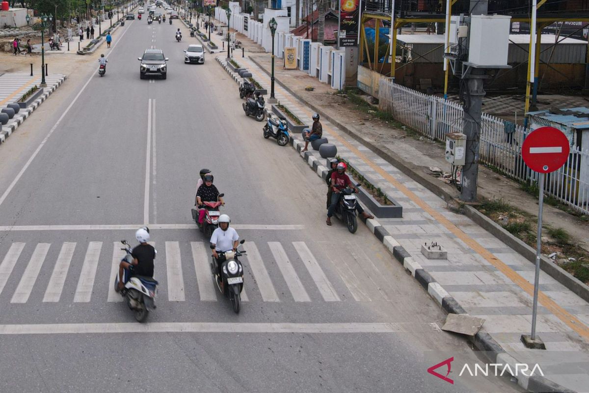 Potret pengendara Kota Kendari