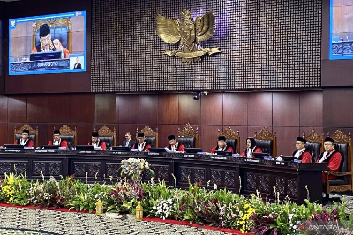 Ketua MK Suhartoyo resmi buka masa persidangan tahun 2025