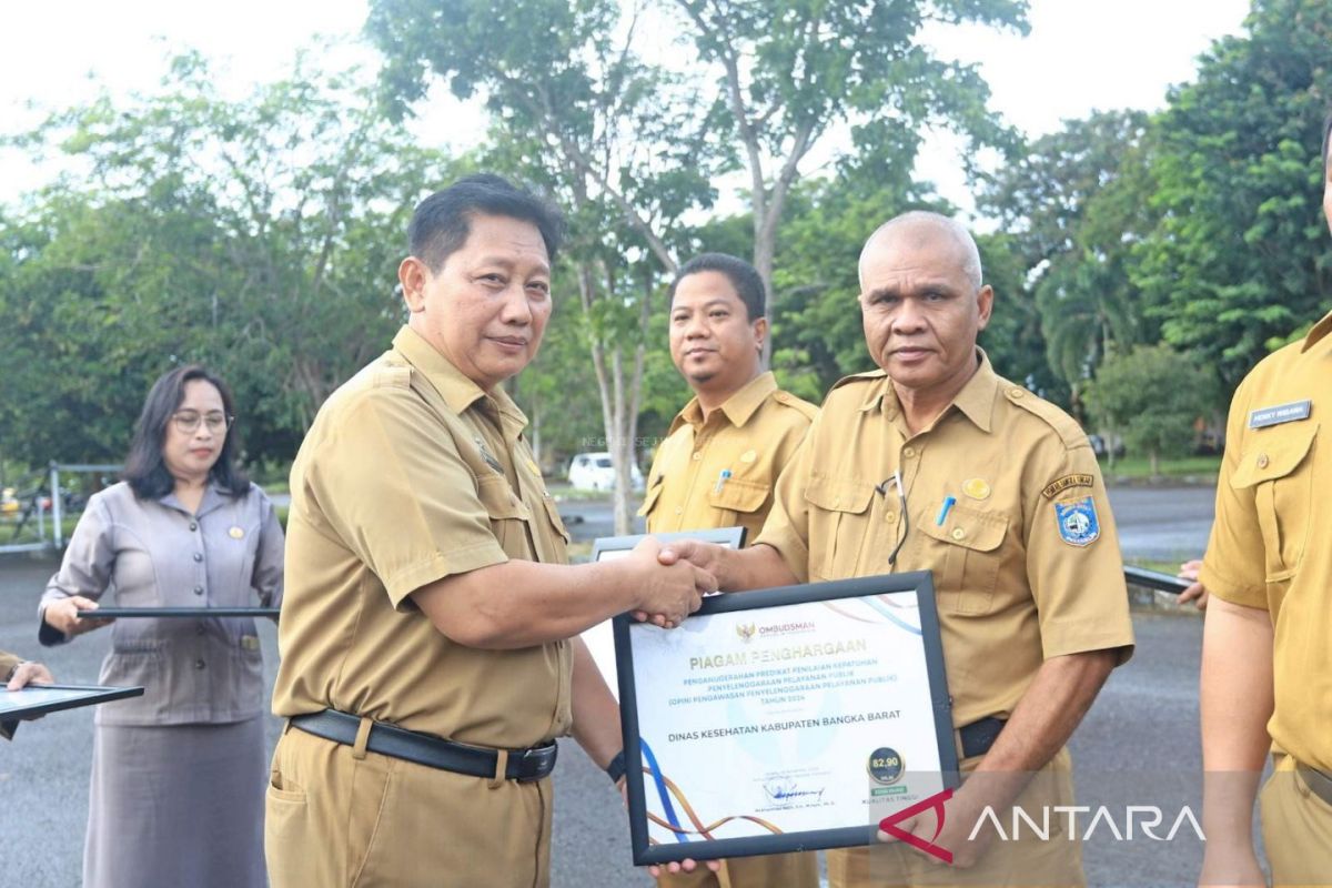 Pemkab Bangka Barat berhasil tingkatkan pelayanan publik tujuh OPD