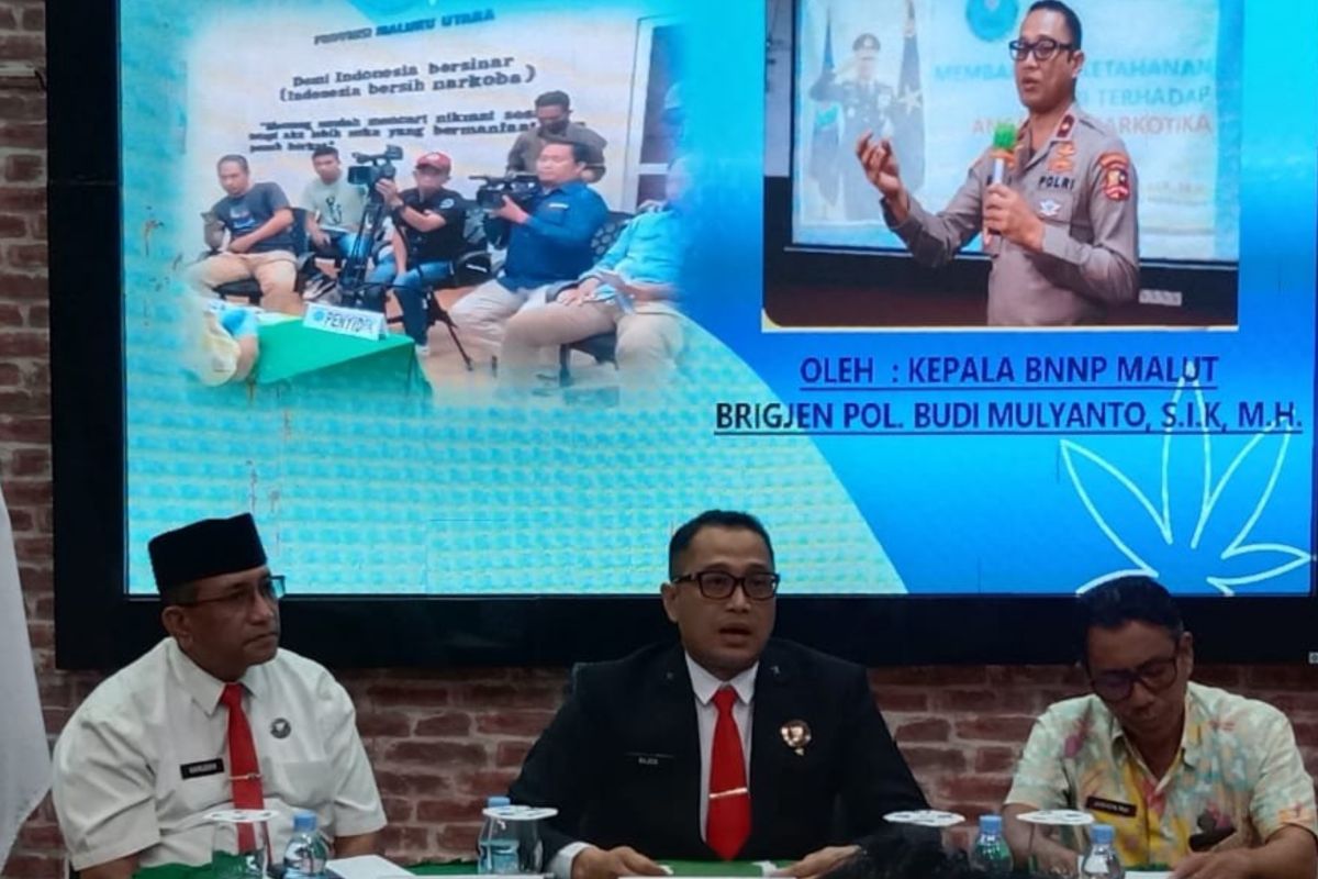 BNNP Maluku Utara sebut prevalensi penyalahgunaan narkoba menurun