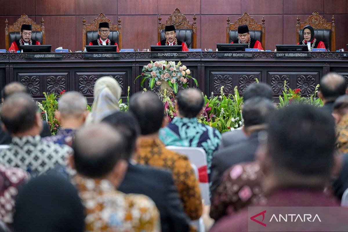 MK putus 158 pengujian UU pada 2024, terbanyak sepanjang sejarah