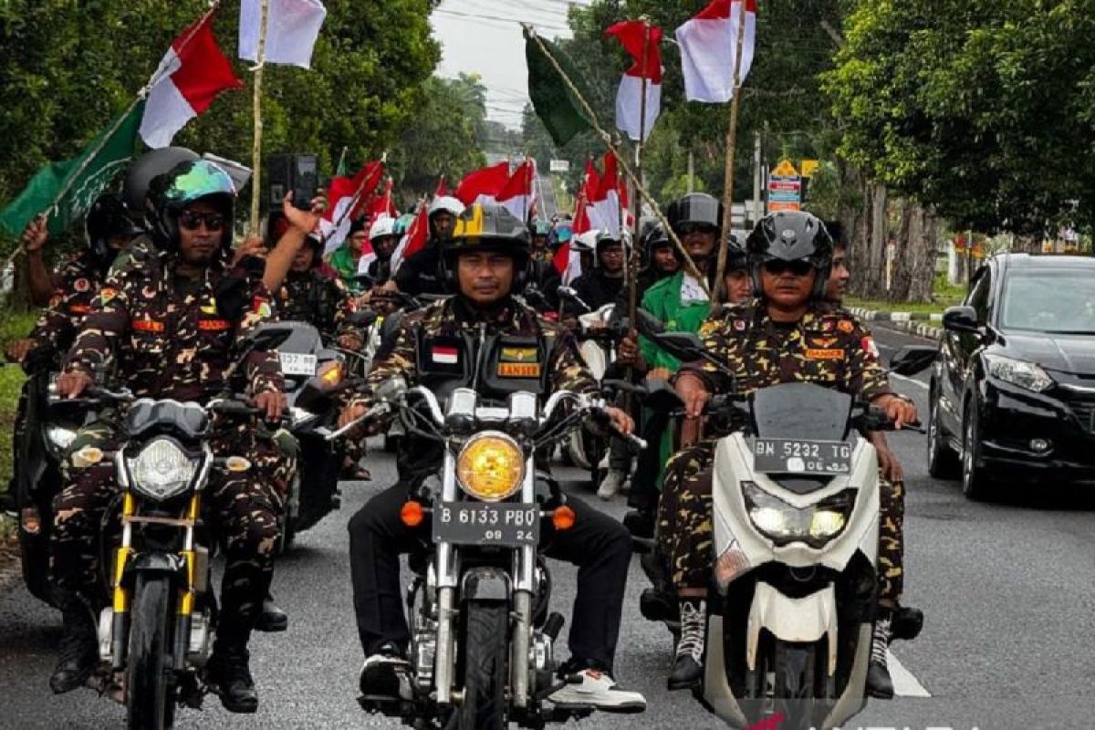 Sambut Nataru 2025, GP Ansor Babel-Pemuda Lintas Agama gelar Parade Kemanusian