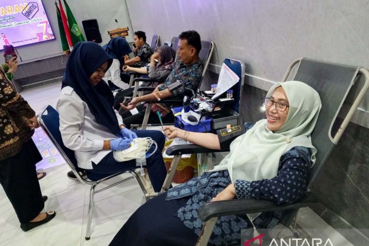 Kemenag Sumsel sumbang 44 kantong  darah untuk PMI