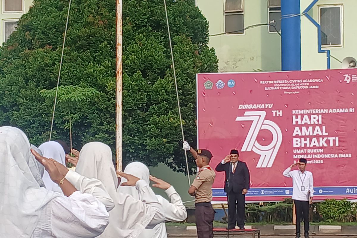 UIN STS Jambi peringatan Hari Amal Bakti Ke-79 Kementerian Agama