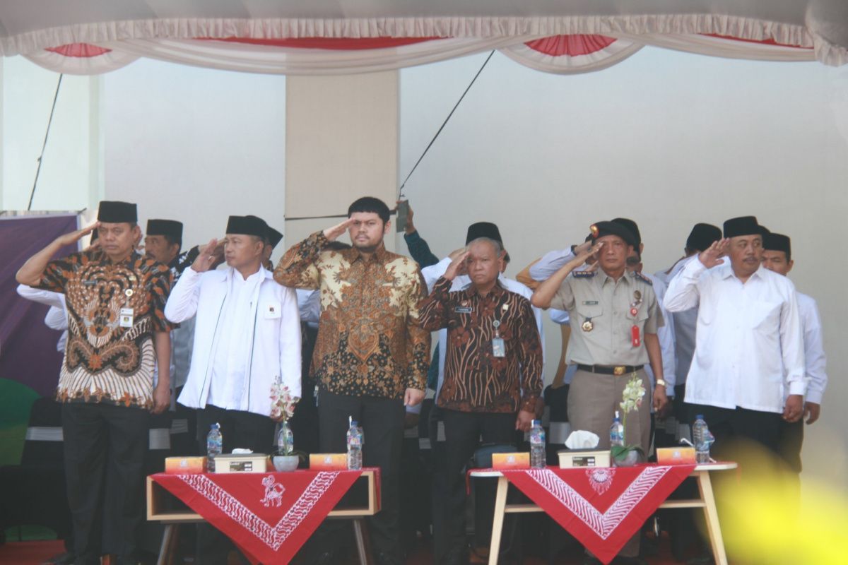 Kemenkum Jateng hadiri Upacara Hari Amal Bhakti di Kanwil Kemenag Jawa Tengah