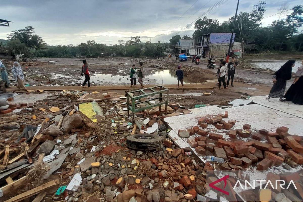 Kerugian akibat bencana di Sukabumi pada 2024 capai Rp180 miliar