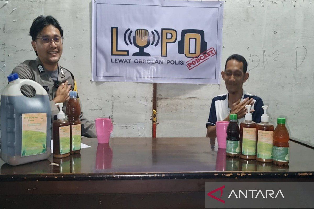 Melalui Podcast, Brigpol Syahrul Ilmy kenalkan UMKM daerah