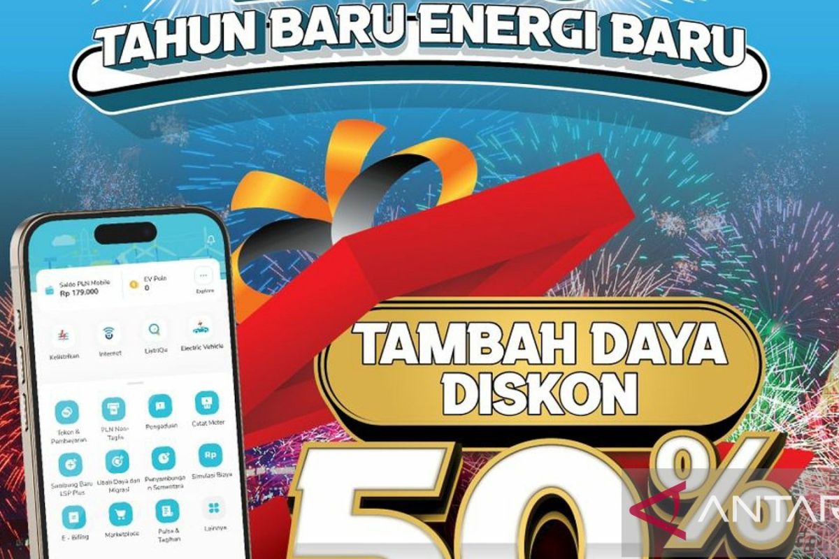 Gebyar awal tahun, PLN gelar program promo tambah daya 50 persen