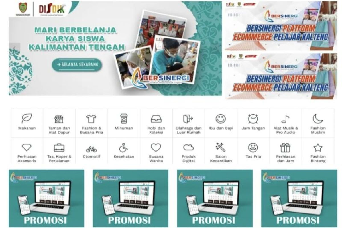 Program Bersinergi dari Kalteng fasilitasi ragam karya siswa