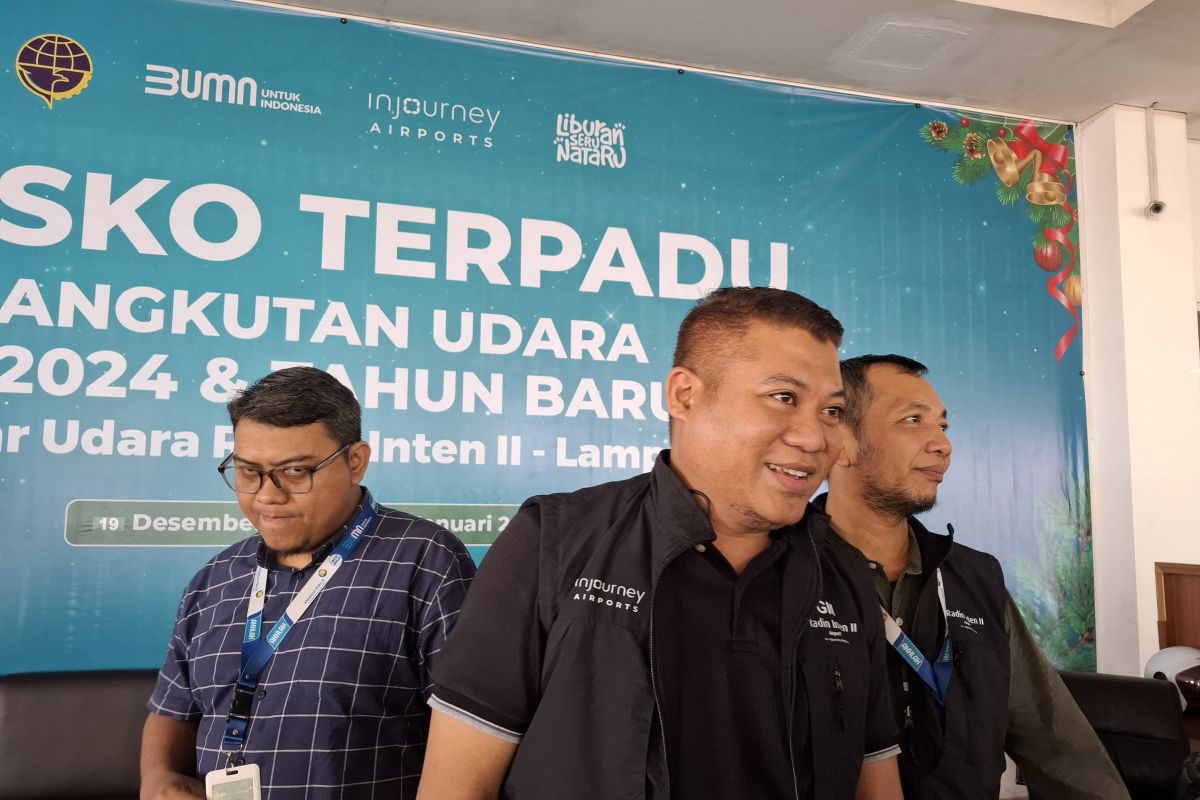 Bandara Radin Inten Lampung layani 1,14 juta penumpang selama 2024