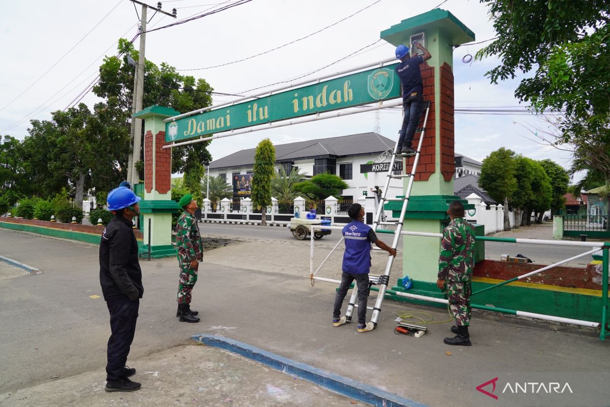 Korem Lilawangsa sediakan wifi gratis di lapangan Jenderal Sudirman