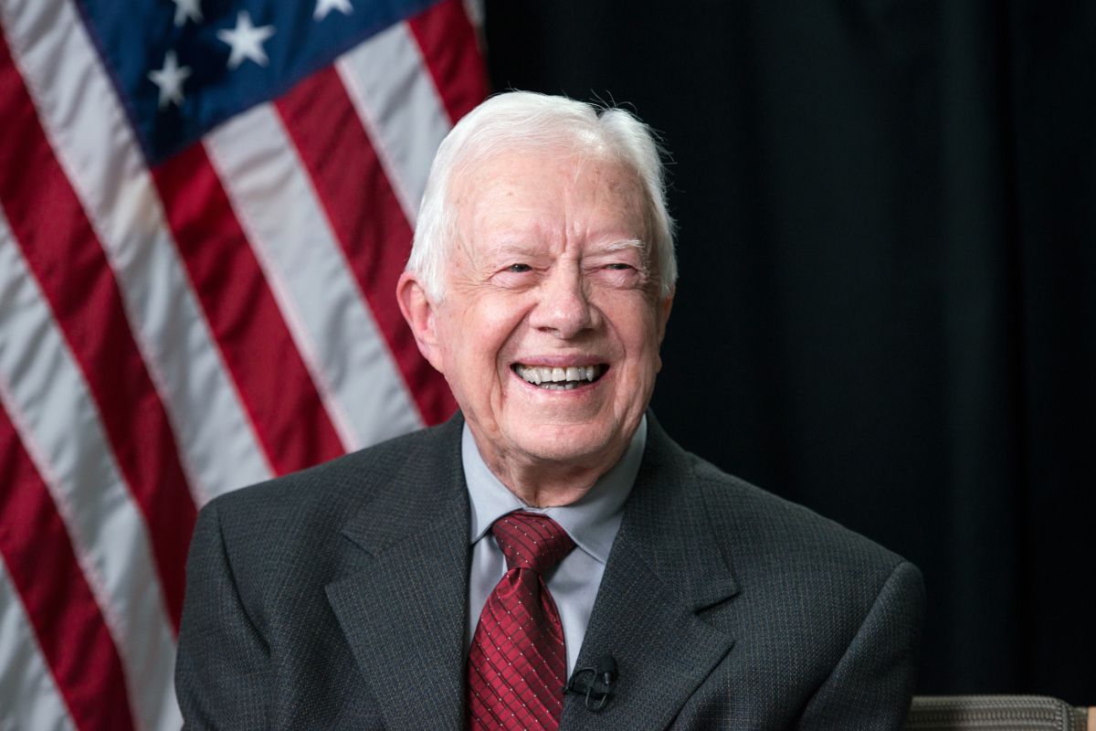 jenazah mantan presiden AS Jimmy Carter tiba di US Capitol