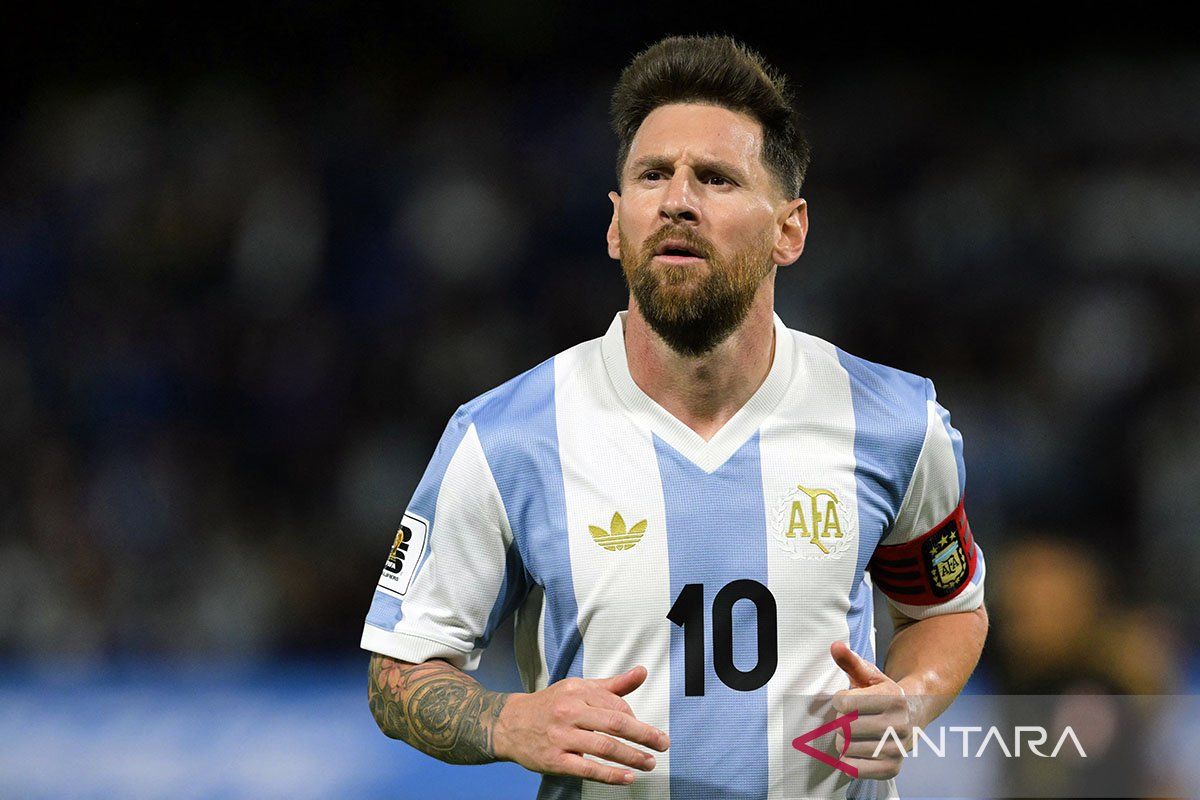 Messi absen bela Argentina hadapi Uruguay dan Brazil