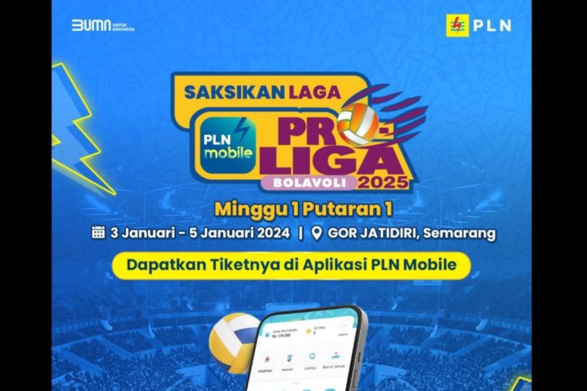 Tiket Proliga 2025 pekan pertama tersedia di PLN Mobile, begini cara pembeliannya!