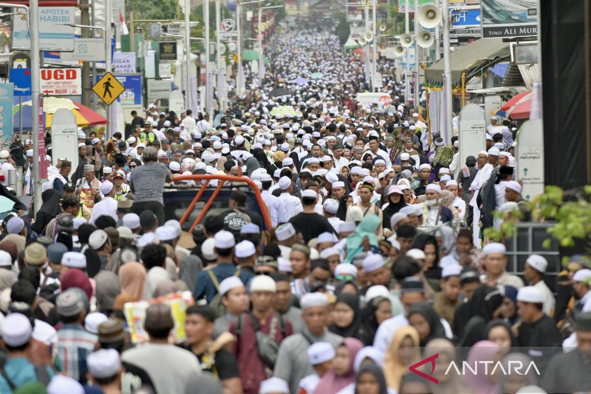 Ratusan ribu jamaah padati Haul ke-20 Guru Sekumpul di Martapura Kalsel