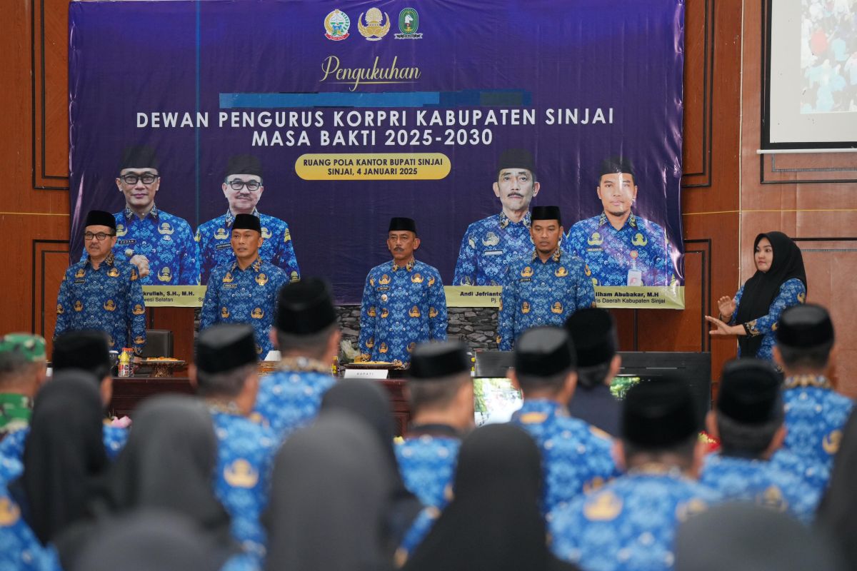 Pj Gubernur Sulsel berharap Korpri Sinjai pelopor reformasi birokrasi