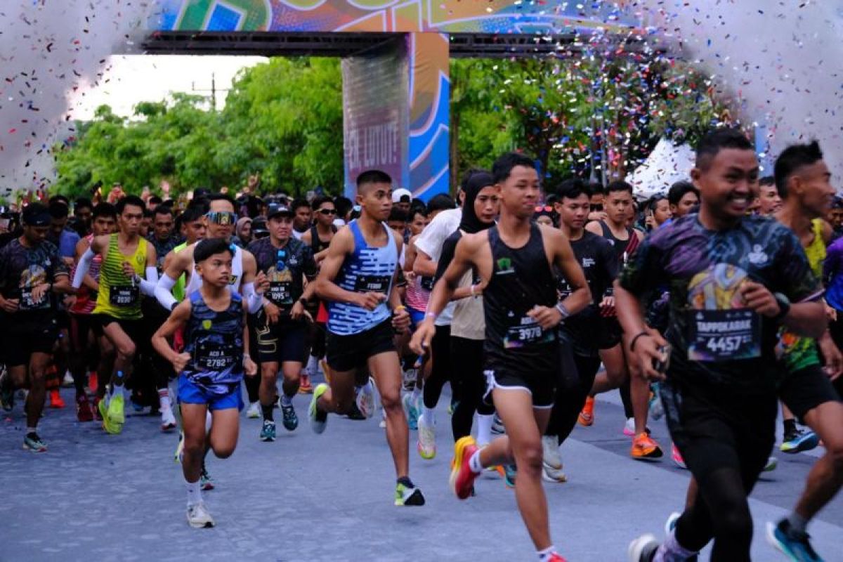 5.000 pelari ramaikan Gowa Run 2025